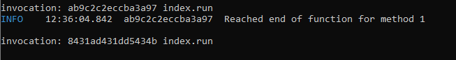 Forge tunnel output