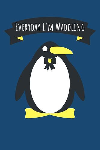 waddling
