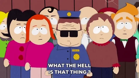 asking what the hell GIF by South Park