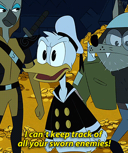 I can't keep track of all your sworn enemies!