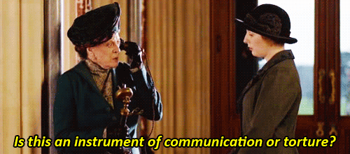 Downton Abbey Telephone GIF - Find & Share on GIPHY