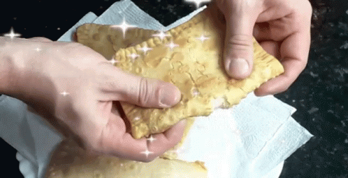 Pastel De Feira GIF - Fried Dough Magic Cheesy - Discover & Share GIFs