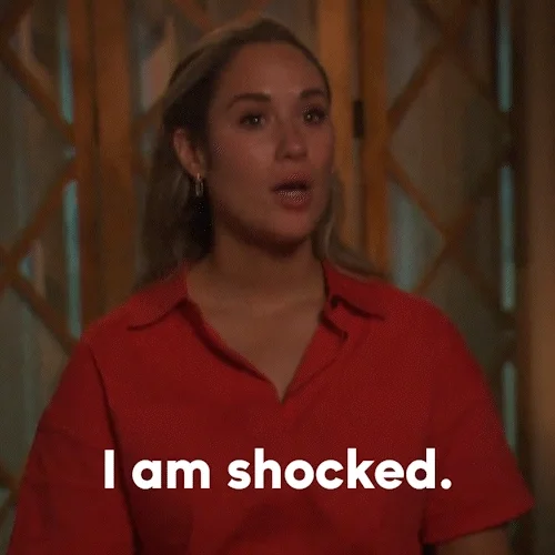 Surprised The Shock GIF by The Bachelorette