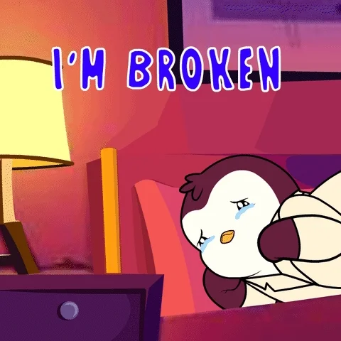 Sad Break Up GIF by Pudgy Penguins