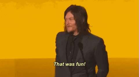 That Was Fun Norman Reedus GIF - Find & Share on GIPHY