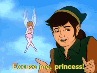 Excuse me, princess