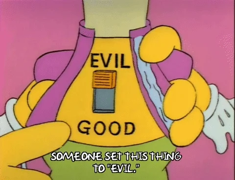 Someone set this thing to "evil".