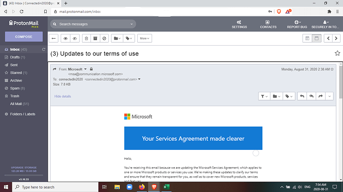 Protonmail MSN message_31aug20