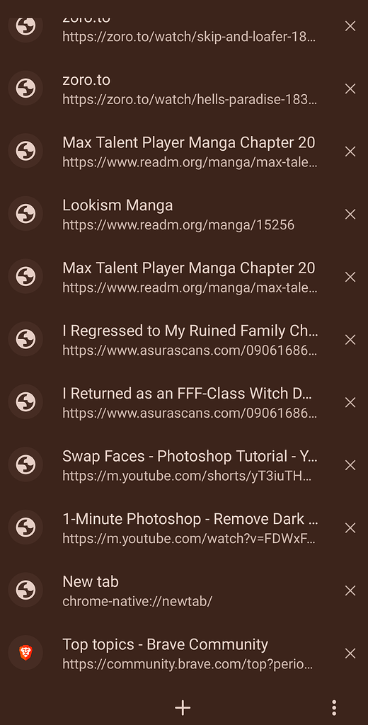 Brave tabs not working group tabs mobile support brave community