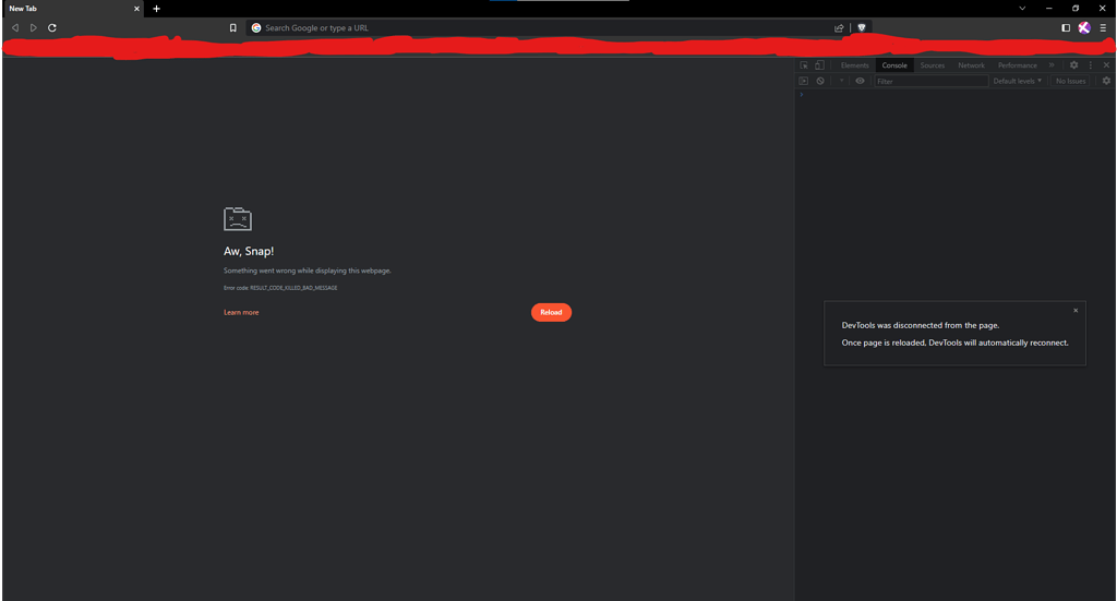 Urgent pls help! (dashboard not loading properly) Brave Community