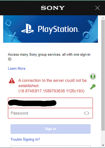 Can't Log into PSN or Playstation Store - Web Compatibility - Brave Community