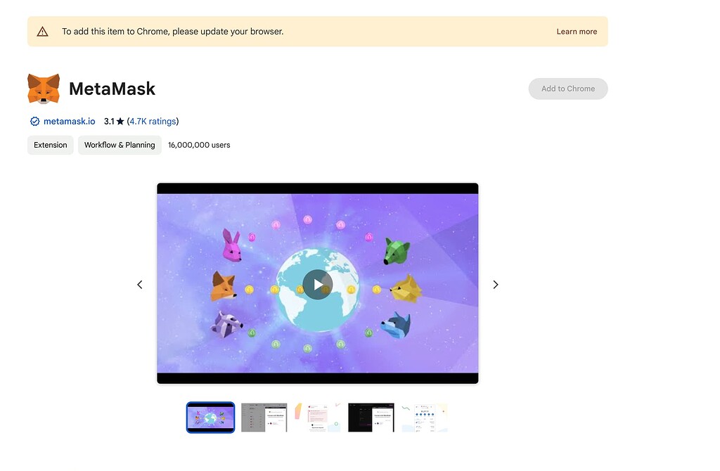 Metamask extension not working for Brave Brave Community