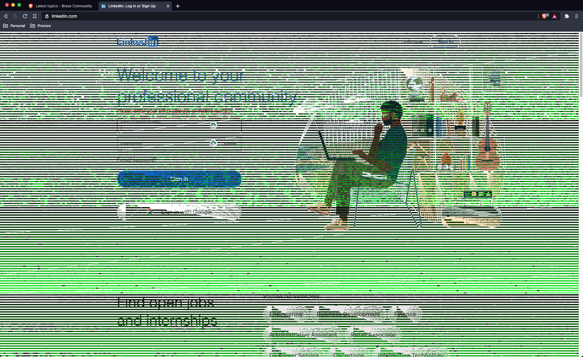 Visual Bug On Sites When Using Brave Browser Desktop Support Brave Visual Bug On Sites When Using Brave Browser Desktop Support Brave