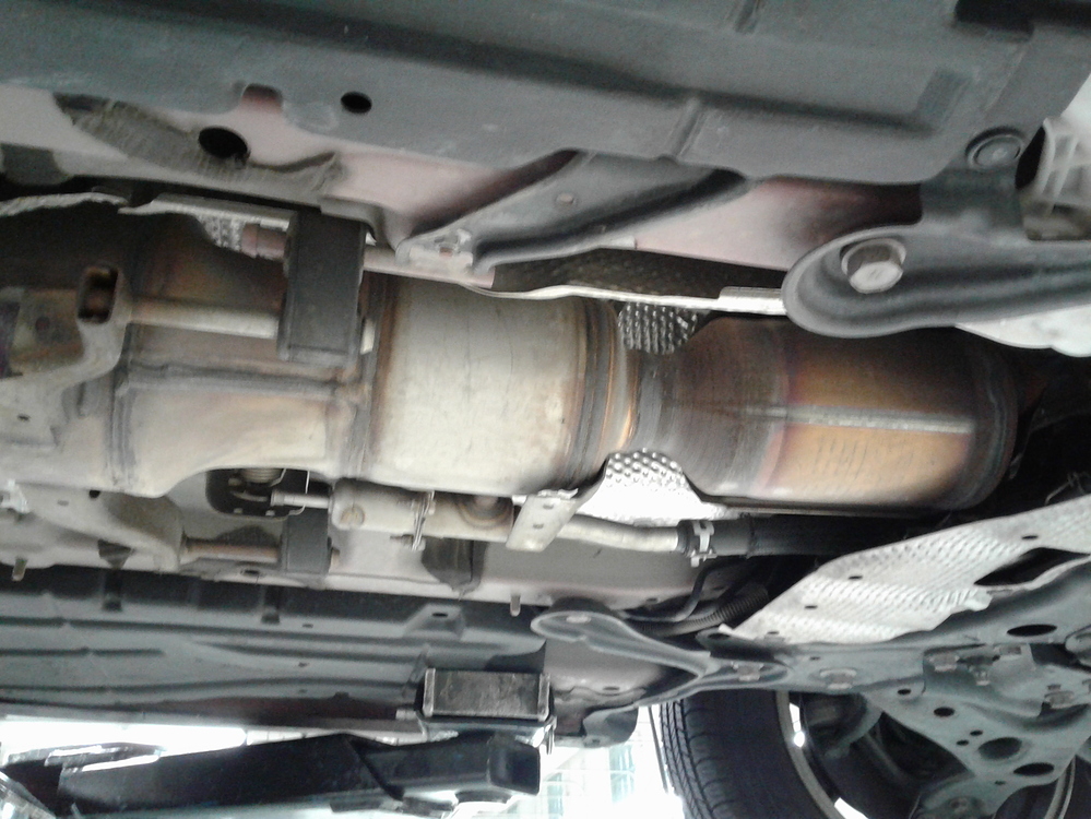 What part of the 2012 Toyota Prius exhaust system are these