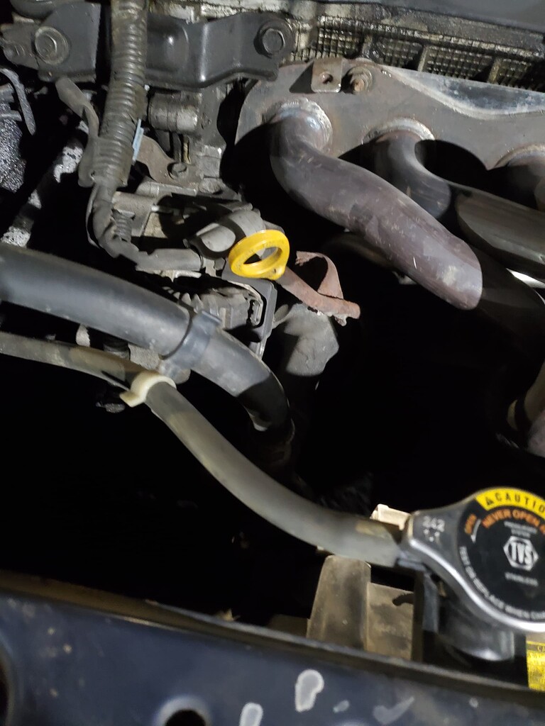 My engine oil dipstick melted. Why did this happen? What should I do