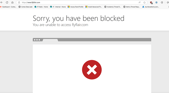 still blocked
