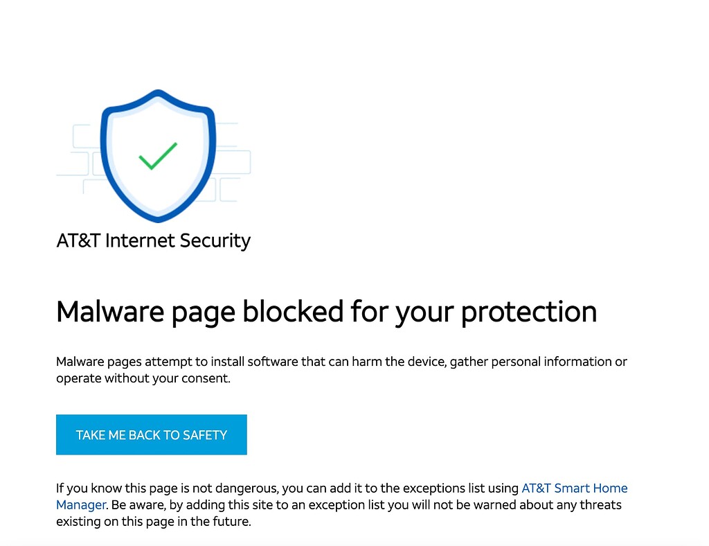 Cloudflare sites being labeled as malware by ATT - DNS &amp; Network 
