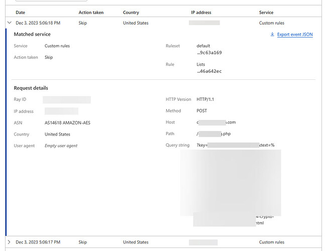 Whitelist URL Path From Custom ASN Block SOLVED - SSL / TLS