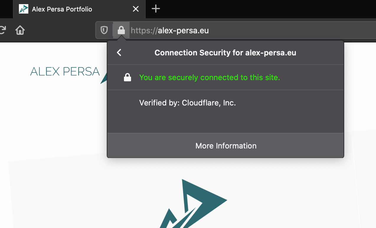 Bitdefender blocks page with Cloudflare Origins SSL hosted on 