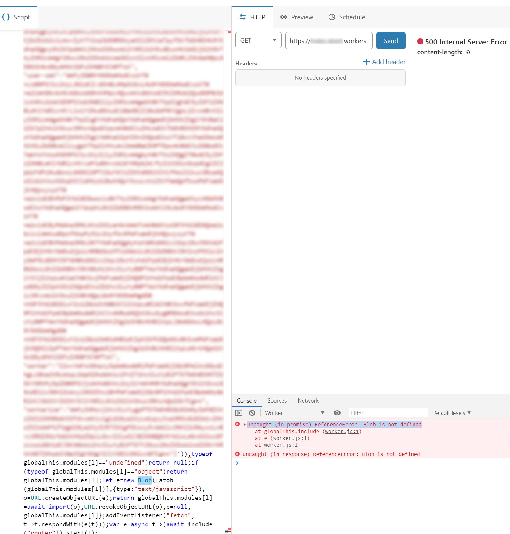 Blob Is Not Defined - Workers - Cloudflare Community