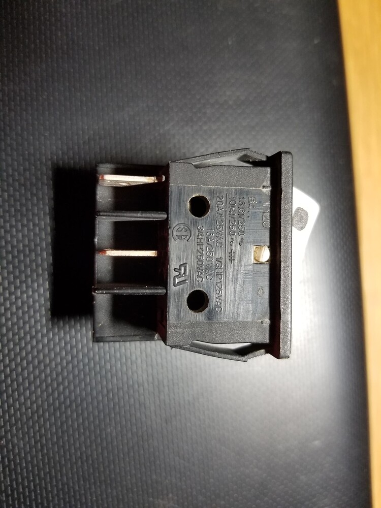 Rocker switch identification Switches Electronic Component and