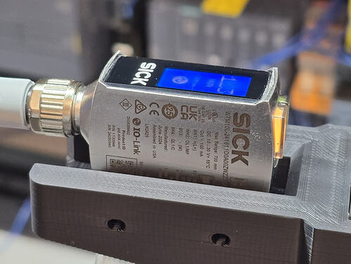 Figure 3: Image of the SICK W10 IO-Link equipped distance sensor.