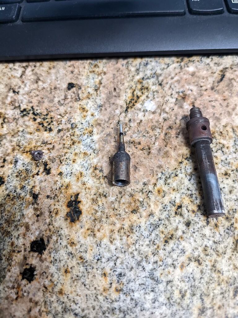 Cat. № 6402184 Soldering Iron Tip for Pushing in Threaded Inserts