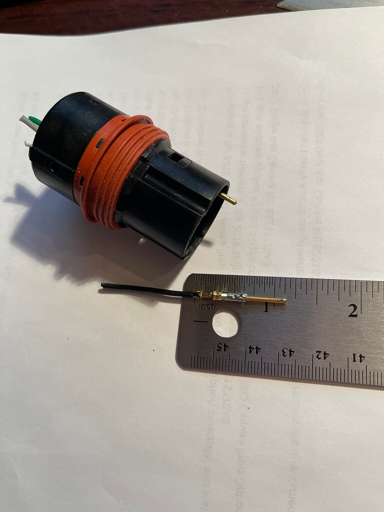 Need assistance identifying automotive connector pin Circular Connectors Electronic