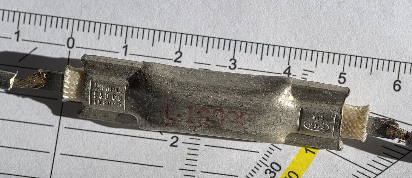 Thermal Cut Off Switch Part Identification Electronic Component and