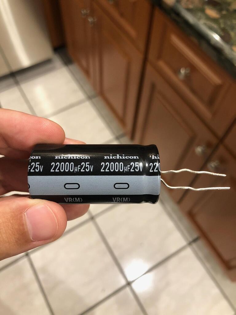 Capacitor Model Request (Photo of Labels Attached) Capacitors