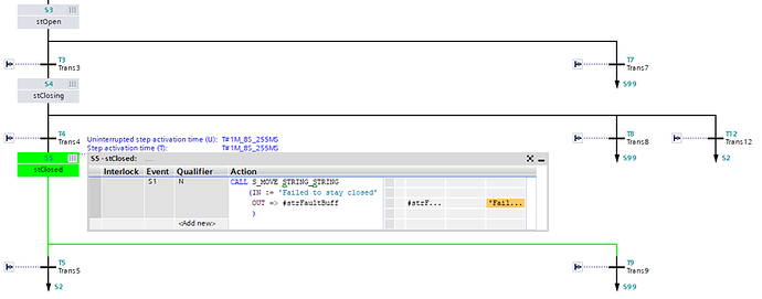 Figure 4: The failure string is preemptively moved to a buffer.