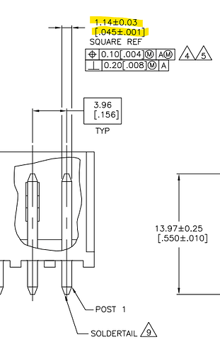 VS1 fan male connector