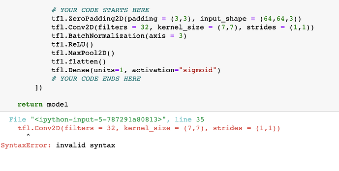 syntaxError