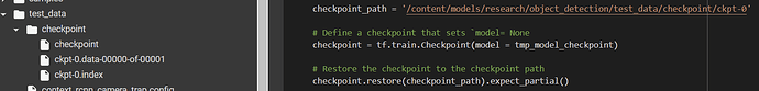 checkpoint