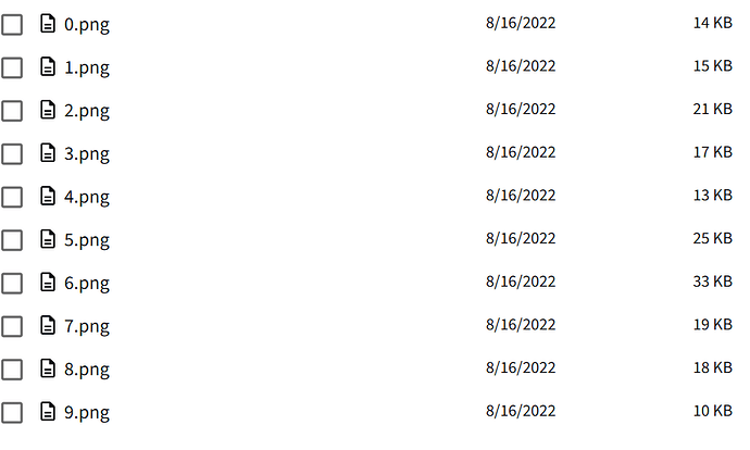 Screenshot images 1-9