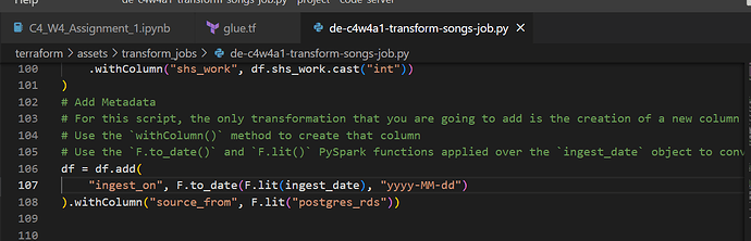 CapstoneTransformJobFailure