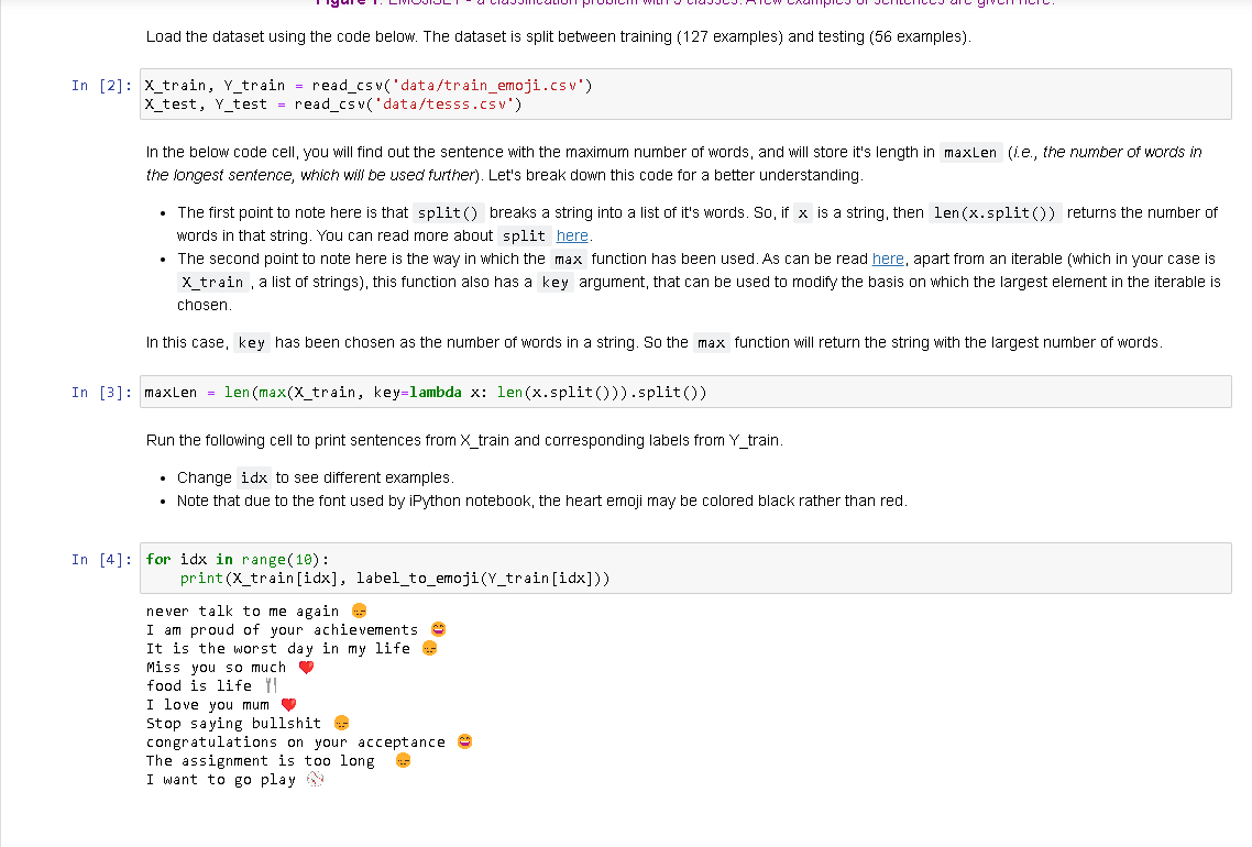 C5W2A2 - Minor Python clarification requested - Sequence Models 