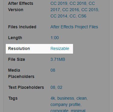 resizable