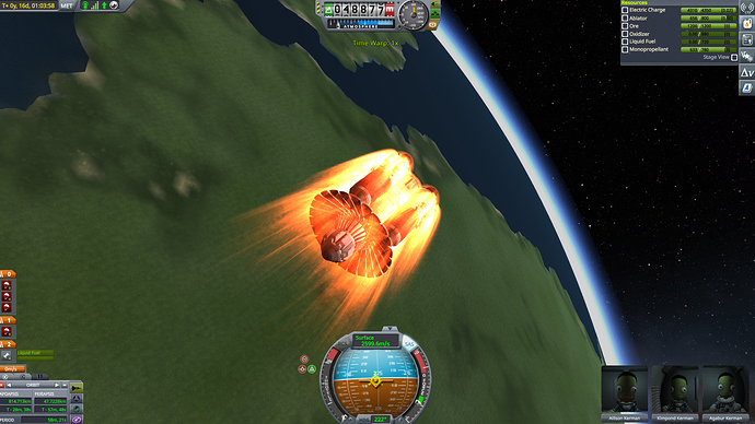 landing