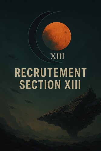 section XIII recrutement