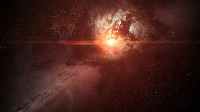 Nebula back drop