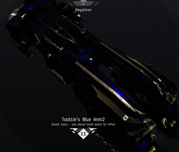 Megathron Tootsie's Blue Anni2 1