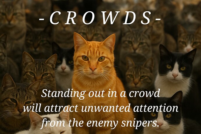 crowds
