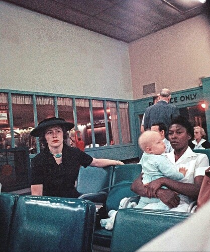 Airline terminal Atlanta 1956