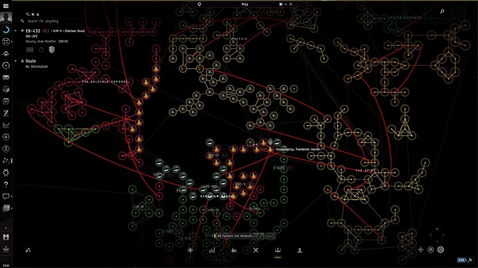 bridge links clogging the map