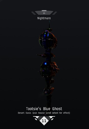 Nightmare Tootsie's Blue Ghost 5