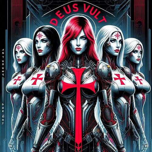 All female figures w