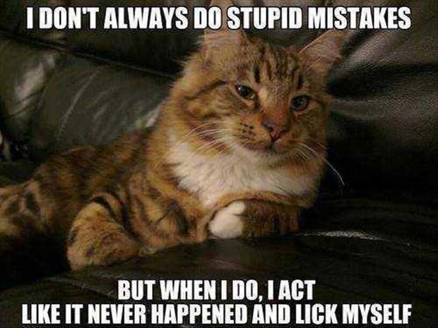 mistakes