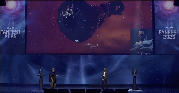 Me getting a shoutout at fanfest for being the TTP Winner