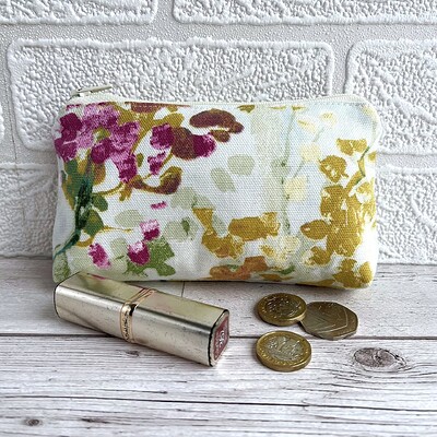 PUR331 Abstract blossom purse
